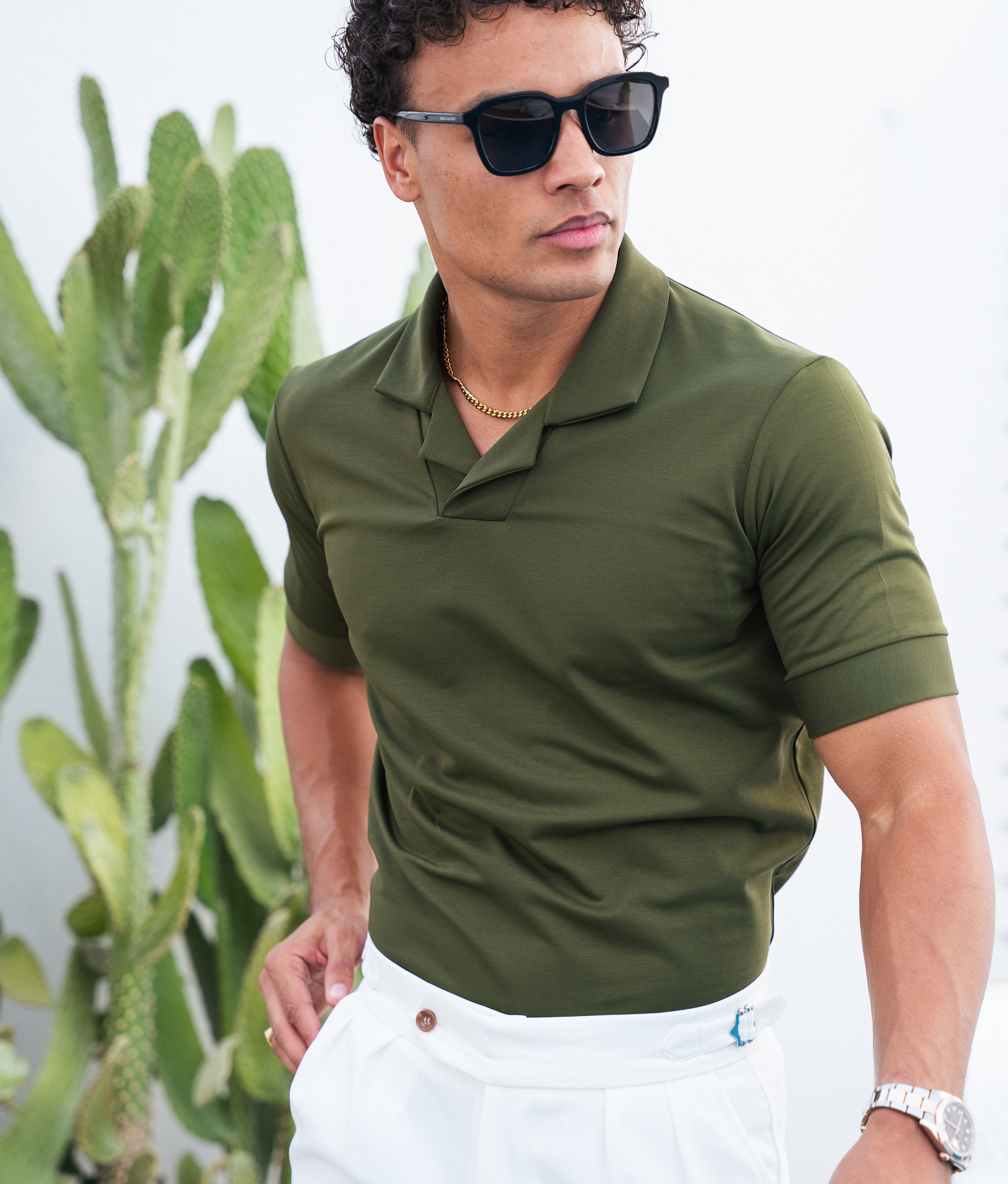 Green Polo Dubai. Formal Green Polo. Verde Riva Polo. Green resort polo. Green Polo Shirt